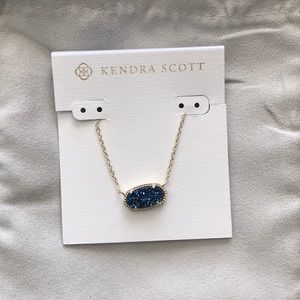 Kendra Scott necklace— blue